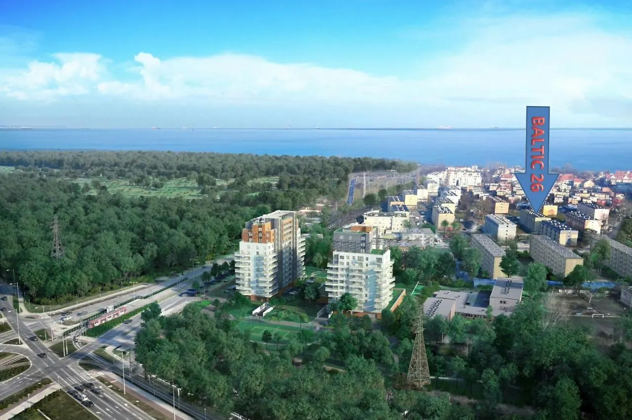 Baltic 26 Lägenhet Gdańsk Polen